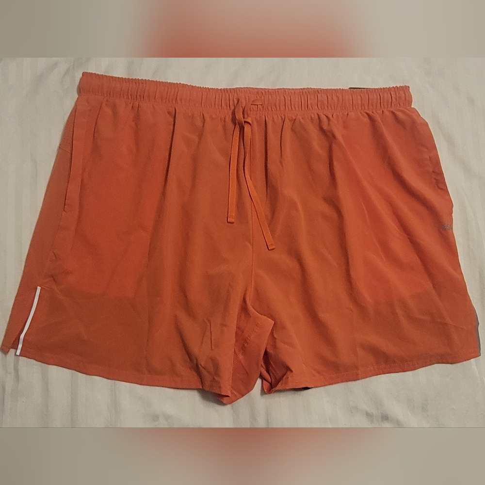 NWT DSG Mens Shorts 5" 2-in-1 Stride Run Fully Lined Sweet Persimmon  2XL